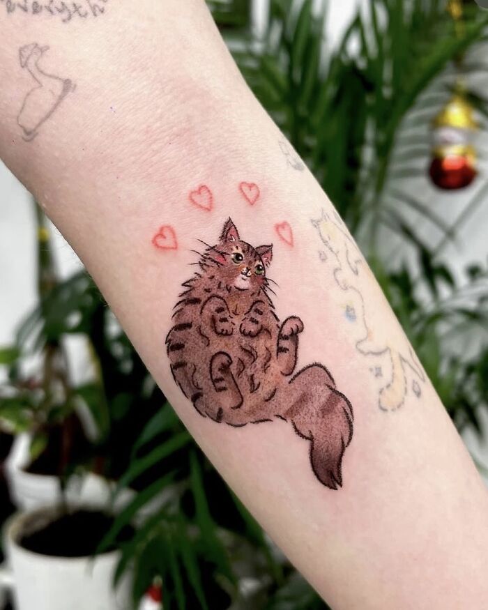 30 Tattoos By This Artist Inspired By The Unfiltered Creativity Of Childhood Crayon Drawings