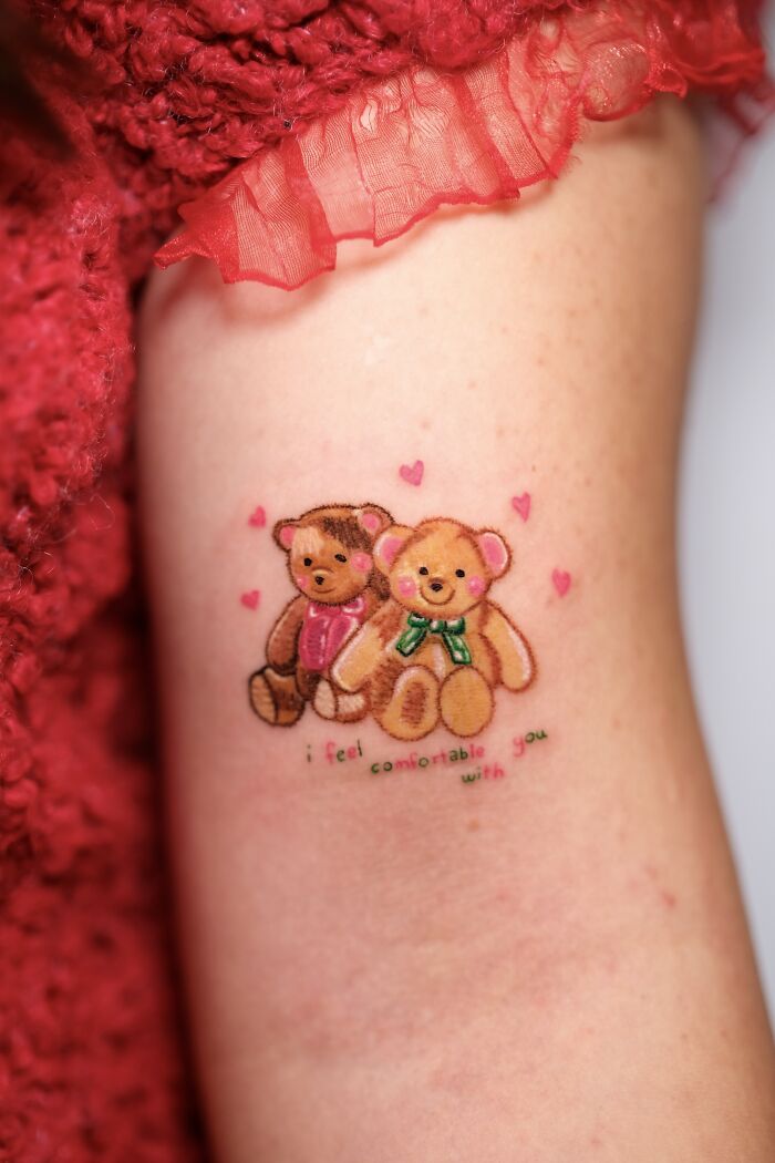 30 Tattoos By This Artist Inspired By The Unfiltered Creativity Of Childhood Crayon Drawings