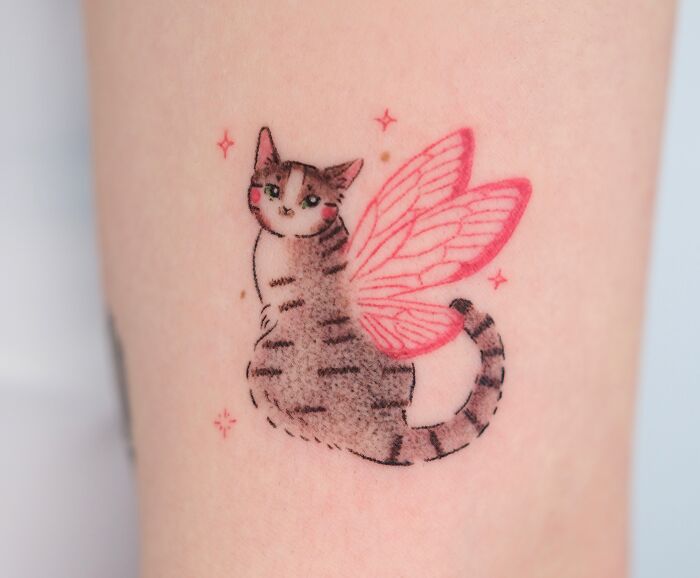 30 Tattoos By This Artist Inspired By The Unfiltered Creativity Of Childhood Crayon Drawings