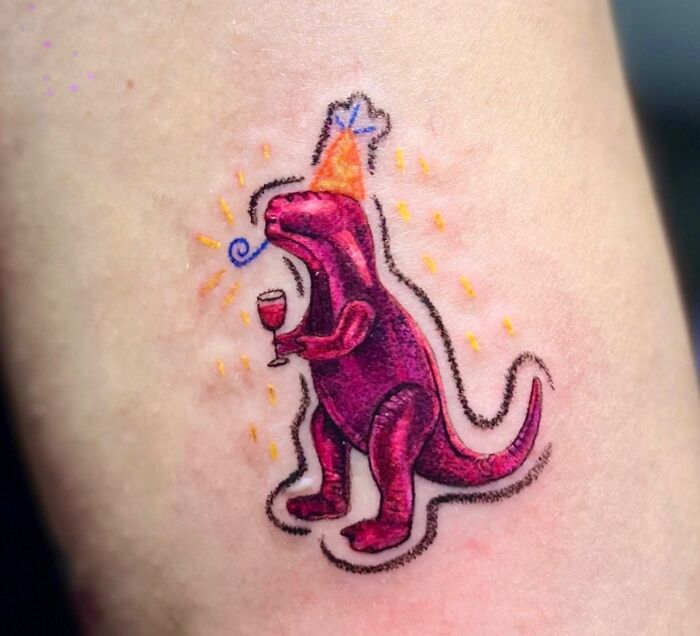30 Tattoos By This Artist Inspired By The Unfiltered Creativity Of Childhood Crayon Drawings