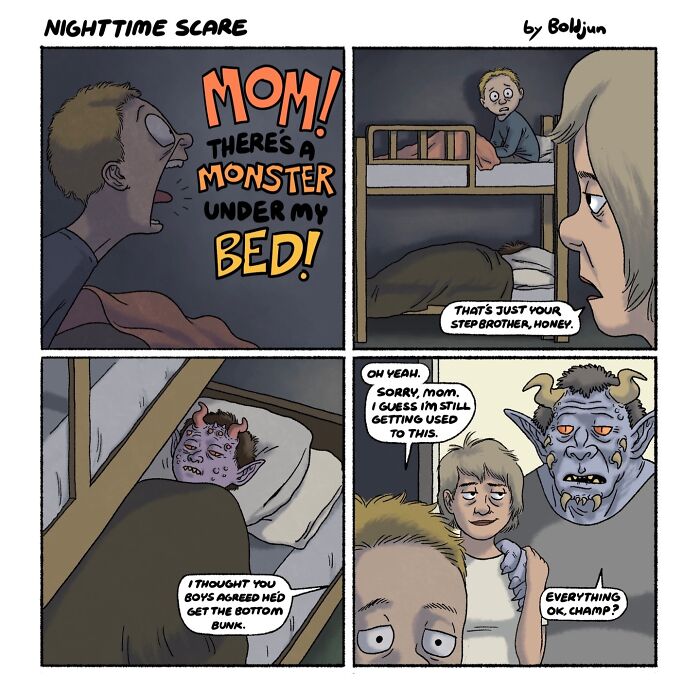 This Artist Mixes Dark Humor, Fantasy, And Pop Culture In 68 Dark And Funny Comics This Artist Mixes Dark Humor, Fantasy, And Pop Culture In 68 Dark And Funny Comics