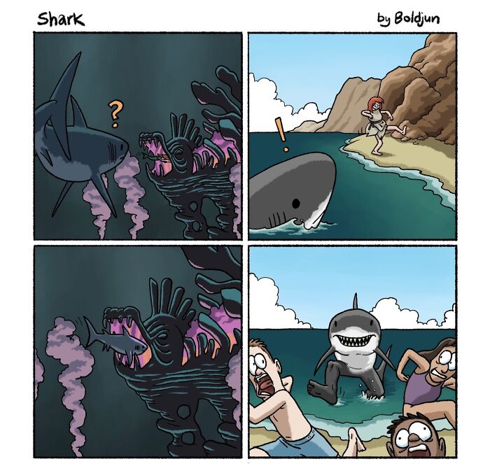 This Artist Mixes Dark Humor, Fantasy, And Pop Culture In 68 Dark And Funny Comics This Artist Mixes Dark Humor, Fantasy, And Pop Culture In 68 Dark And Funny Comics