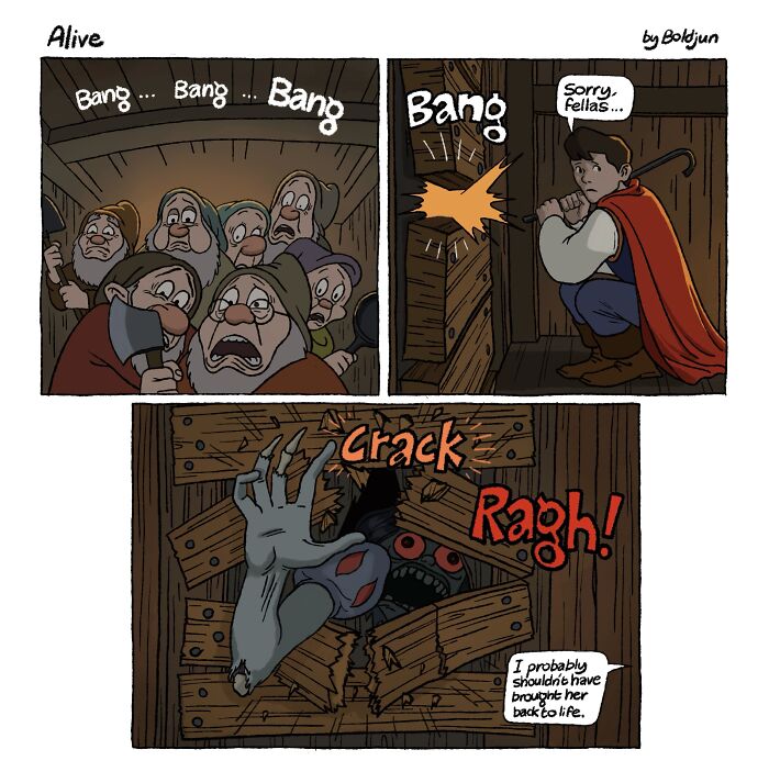 This Artist Mixes Dark Humor, Fantasy, And Pop Culture In 68 Dark And Funny Comics This Artist Mixes Dark Humor, Fantasy, And Pop Culture In 68 Dark And Funny Comics