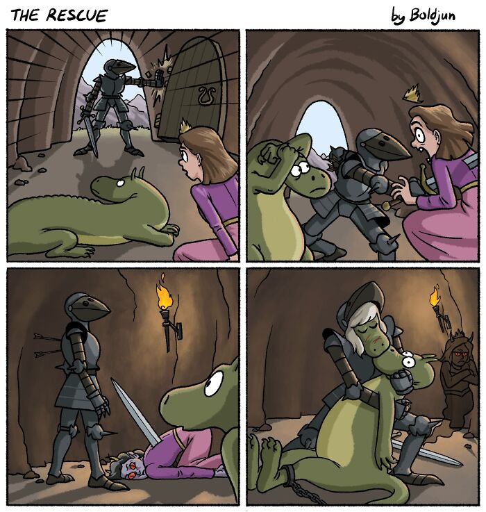 This Artist Mixes Dark Humor, Fantasy, And Pop Culture In 68 Dark And Funny Comics This Artist Mixes Dark Humor, Fantasy, And Pop Culture In 68 Dark And Funny Comics