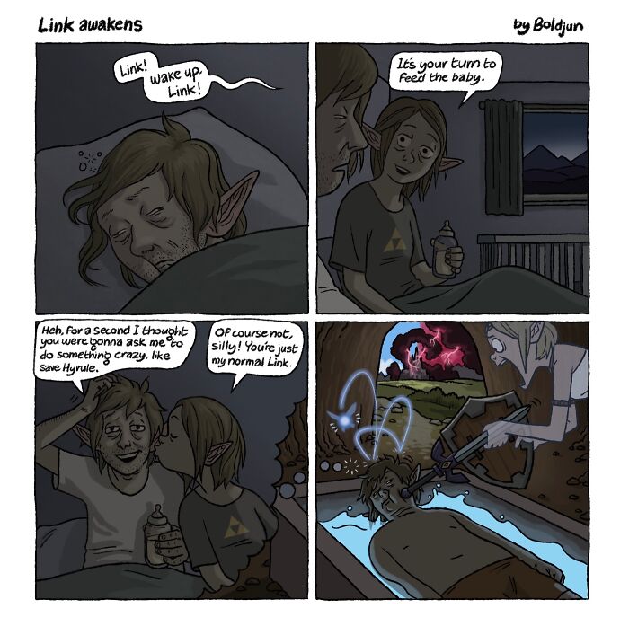 This Artist Mixes Dark Humor, Fantasy, And Pop Culture In 68 Dark And Funny Comics This Artist Mixes Dark Humor, Fantasy, And Pop Culture In 68 Dark And Funny Comics