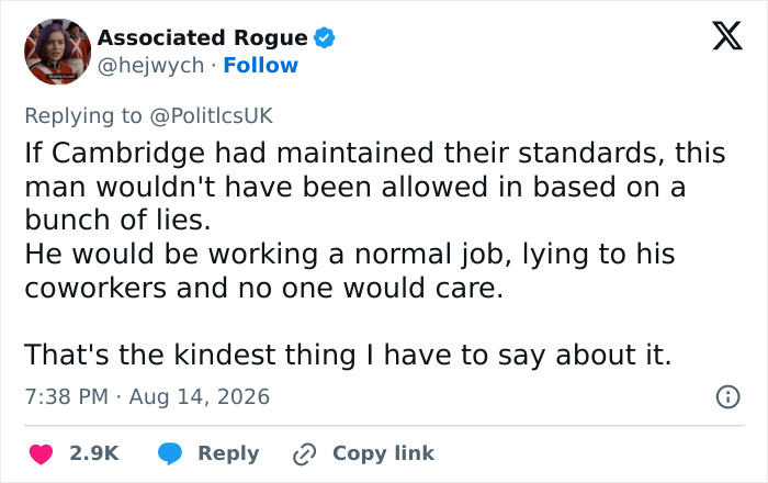 Ex-Cambridge Professor Accused Of Plagiarizing PhD Re-Ignites Scandal After Passing As People Find GoFundMe Ex-Cambridge Professor Accused Of Plagiarizing PhD Re-Ignites Scandal After Passing As People Find GoFundMe