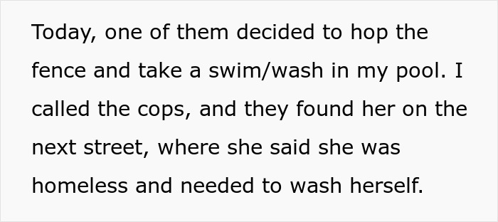 Squatter Turns Empty Property Into A Filthy Nightmare, Then Shamelessly Uses Neighbor’s Pool As A Bath Squatter Turns Empty Property Into A Filthy Nightmare, Then Shamelessly Uses Neighbor’s Pool As A Bath