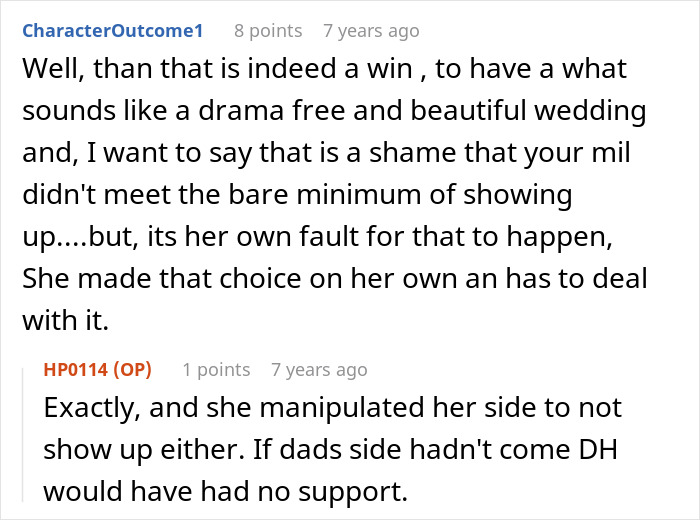Bride Sends Estranged MIL Photos Of Her Wedding, She Gets Angry And Claims The Bride Was Gloating Bride Sends Estranged MIL Photos Of Her Wedding, She Gets Angry And Claims The Bride Was Gloating