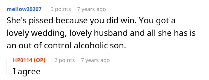 Bride Sends Estranged MIL Photos Of Her Wedding, She Gets Angry And Claims The Bride Was Gloating Bride Sends Estranged MIL Photos Of Her Wedding, She Gets Angry And Claims The Bride Was Gloating