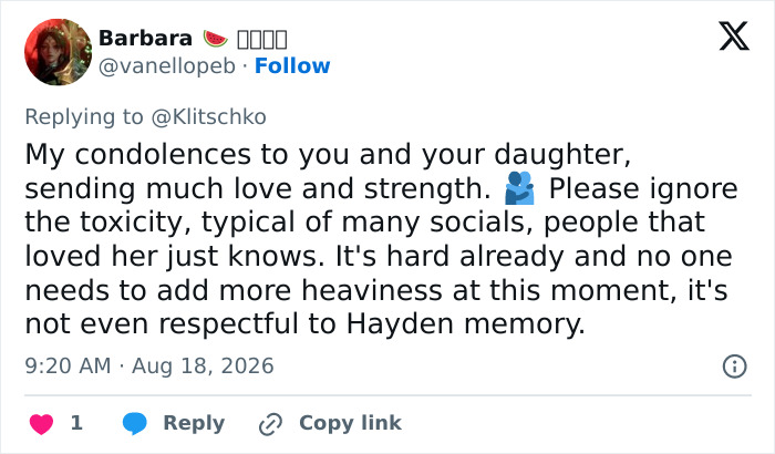 Hayden Panettiere’s Ex-Fiancé Breaks Silence On Star’s Tragic Passing After Obtaining Custody Of Their Daughter Hayden Panettiere’s Ex-Fiancé Breaks Silence On Star’s Tragic Passing After Obtaining Custody Of Their Daughter