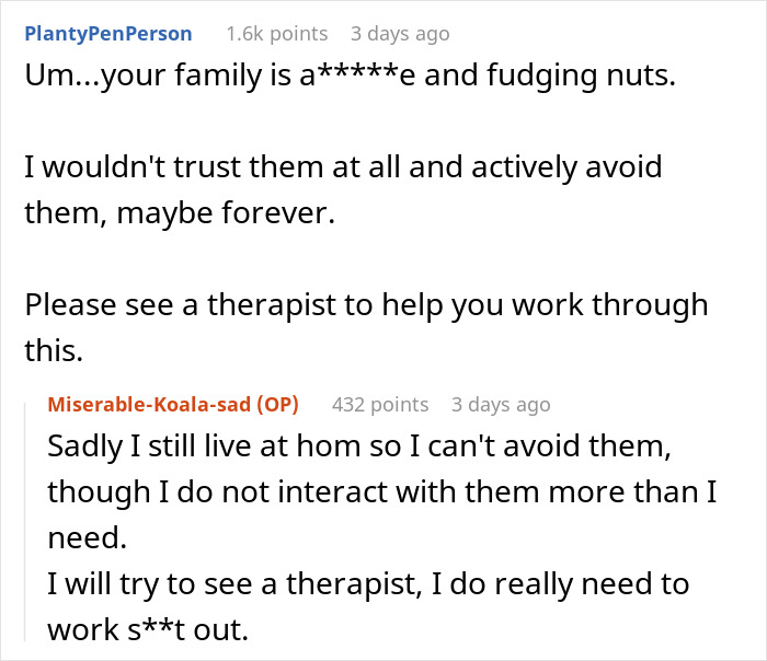Guy Horrified To Learn Fam Purposely Triggered His Seizures For Years Just To See If His Meds Worked Guy Horrified To Learn Fam Purposely Triggered His Seizures For Years Just To See If His Meds Worked