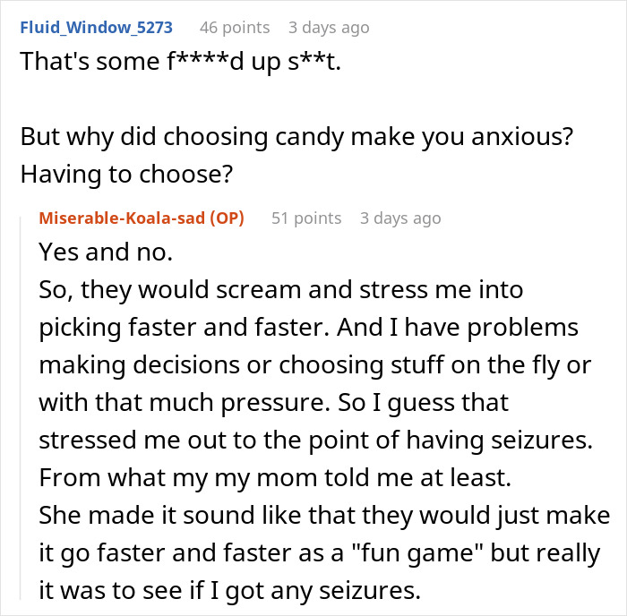 Guy Horrified To Learn Fam Purposely Triggered His Seizures For Years Just To See If His Meds Worked Guy Horrified To Learn Fam Purposely Triggered His Seizures For Years Just To See If His Meds Worked