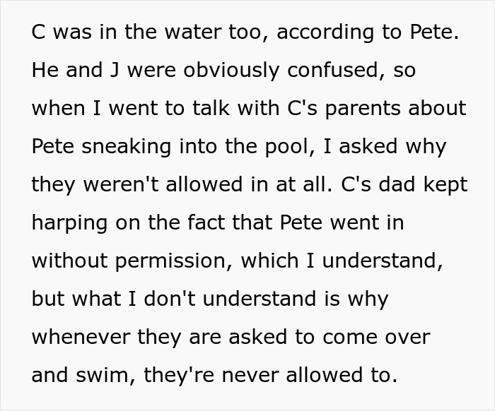 Parents Deny Guy’s Brother Access To Pool He Paid For, So He Buys A Hot Tub For The Boys Instead Parents Deny Guy’s Brother Access To Pool He Paid For, So He Buys A Hot Tub For The Boys Instead