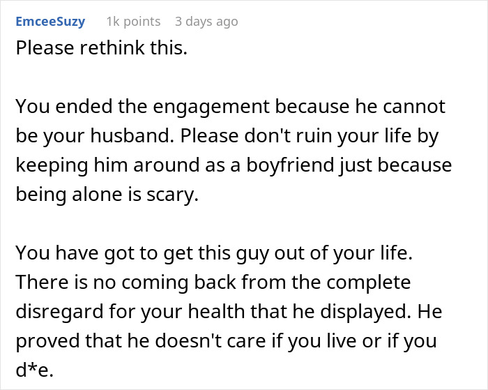 Woman Rushed To ICU After Medical Emergency, Can’t Believe Fiancé Waits Until The Next Day To Visit Woman Rushed To ICU After Medical Emergency, Can’t Believe Fiancé Waits Until The Next Day To Visit