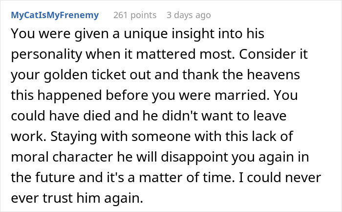 Woman Rushed To ICU After Medical Emergency, Can’t Believe Fiancé Waits Until The Next Day To Visit Woman Rushed To ICU After Medical Emergency, Can’t Believe Fiancé Waits Until The Next Day To Visit