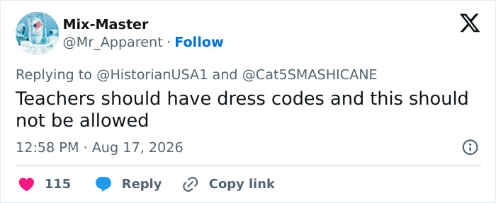 “Should Be Dress Codes”: Teacher’s OOTD Post Sparks Controversy After She Films It In A Classroom “Should Be Dress Codes”: Teacher’s OOTD Post Sparks Controversy After She Films It In A Classroom