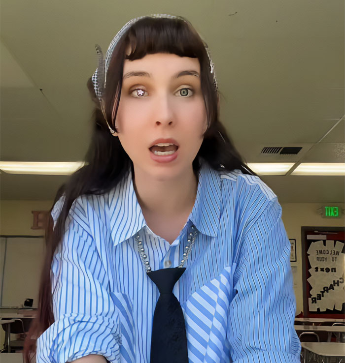 “Should Be Dress Codes”: Teacher’s OOTD Post Sparks Controversy After She Films It In A Classroom “Should Be Dress Codes”: Teacher’s OOTD Post Sparks Controversy After She Films It In A Classroom