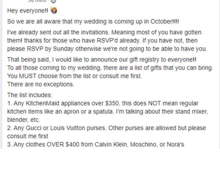 85 Outrageous Requests From People Who Apparently Don’t Understand How Money Works 85 Outrageous Requests From People Who Apparently Don’t Understand How Money Works