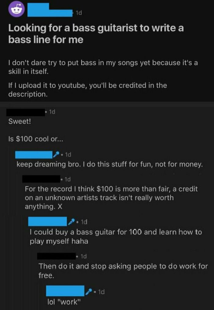 85 Outrageous Requests From People Who Apparently Don’t Understand How Money Works 85 Outrageous Requests From People Who Apparently Don’t Understand How Money Works