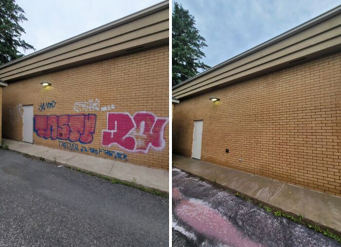 81 Power Washing Pics That Are So Satisfying, They Might Make Cleaning Look Fun (New Pics)