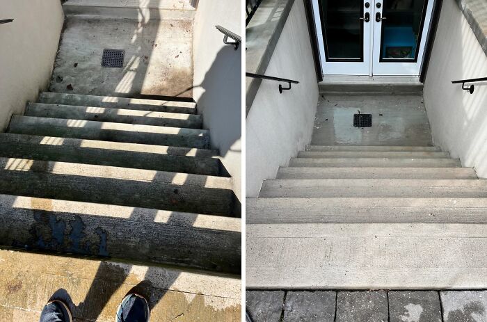 81 Power Washing Pics That Are So Satisfying, They Might Make Cleaning Look Fun (New Pics)