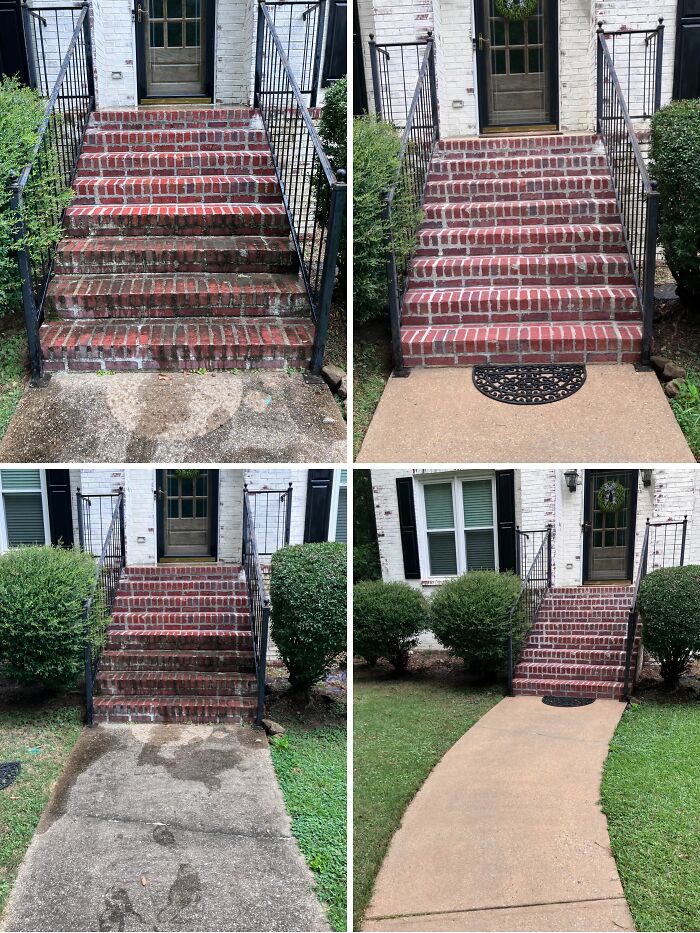 81 Power Washing Pics That Are So Satisfying, They Might Make Cleaning Look Fun (New Pics)