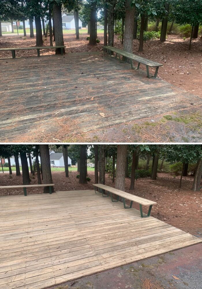 81 Power Washing Pics That Are So Satisfying, They Might Make Cleaning Look Fun (New Pics)