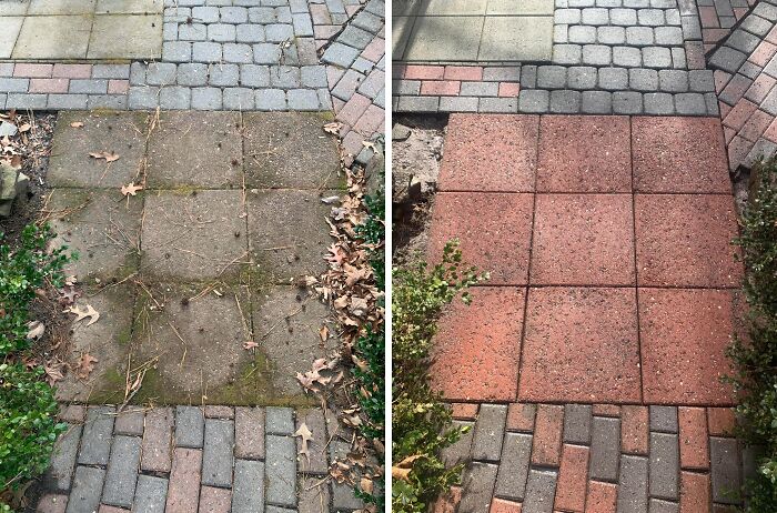 81 Power Washing Pics That Are So Satisfying, They Might Make Cleaning Look Fun (New Pics)