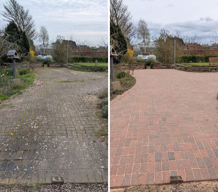 81 Power Washing Pics That Are So Satisfying, They Might Make Cleaning Look Fun (New Pics)