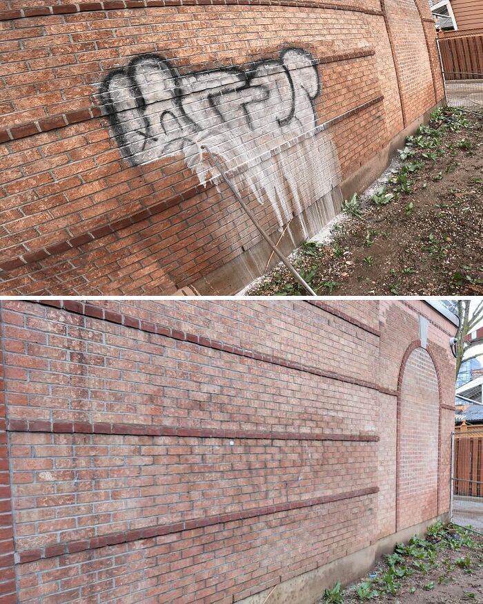 81 Power Washing Pics That Are So Satisfying, They Might Make Cleaning Look Fun (New Pics)