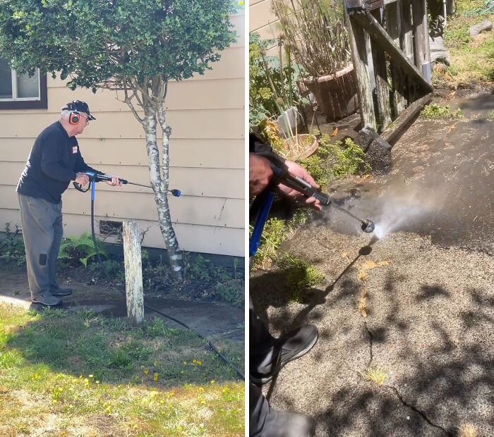 81 Power Washing Pics That Are So Satisfying, They Might Make Cleaning Look Fun (New Pics)
