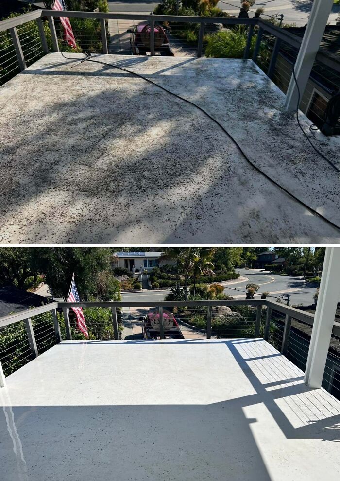 81 Power Washing Pics That Are So Satisfying, They Might Make Cleaning Look Fun (New Pics)