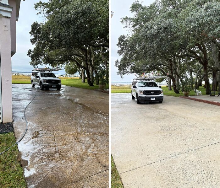 81 Power Washing Pics That Are So Satisfying, They Might Make Cleaning Look Fun (New Pics)