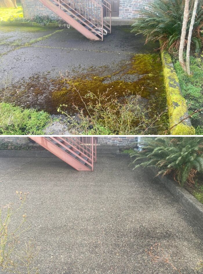 81 Power Washing Pics That Are So Satisfying, They Might Make Cleaning Look Fun (New Pics)