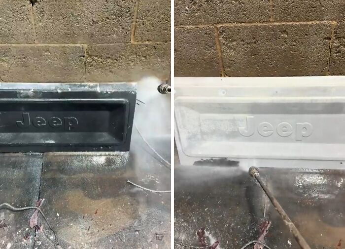 81 Power Washing Pics That Are So Satisfying, They Might Make Cleaning Look Fun (New Pics)