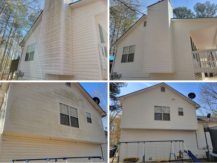 81 Power Washing Pics That Are So Satisfying, They Might Make Cleaning Look Fun (New Pics)