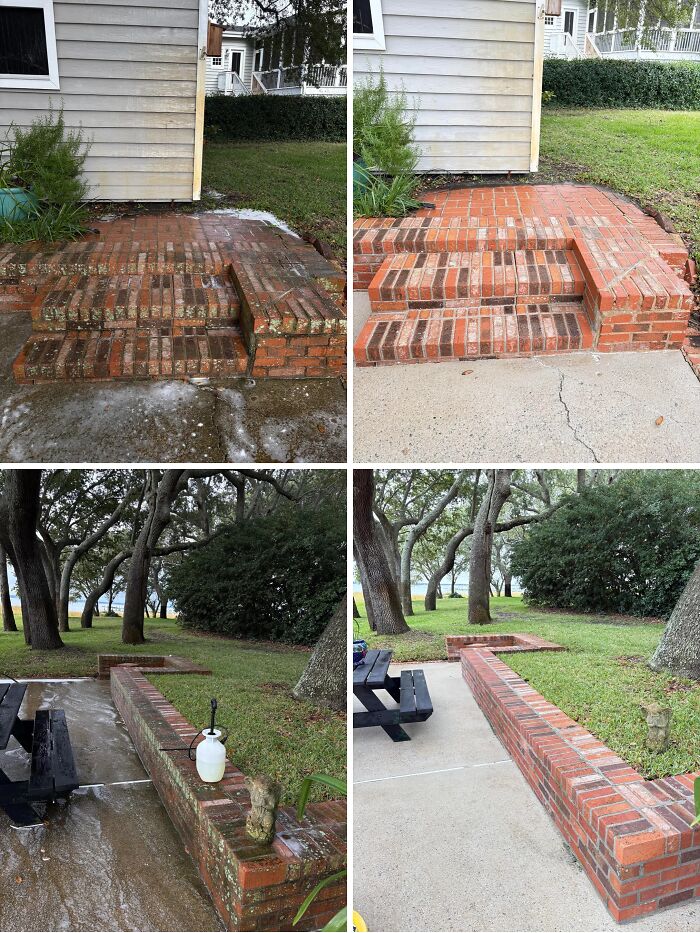 81 Power Washing Pics That Are So Satisfying, They Might Make Cleaning Look Fun (New Pics)