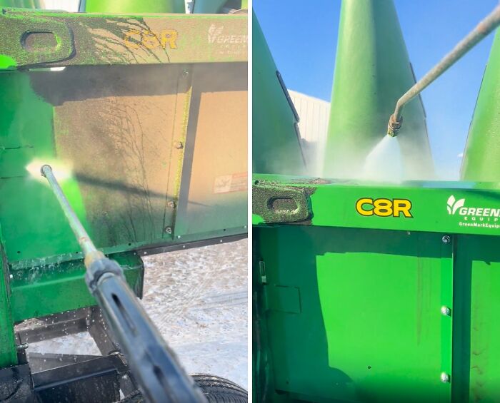 81 Power Washing Pics That Are So Satisfying, They Might Make Cleaning Look Fun (New Pics)