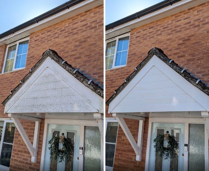81 Power Washing Pics That Are So Satisfying, They Might Make Cleaning Look Fun (New Pics)
