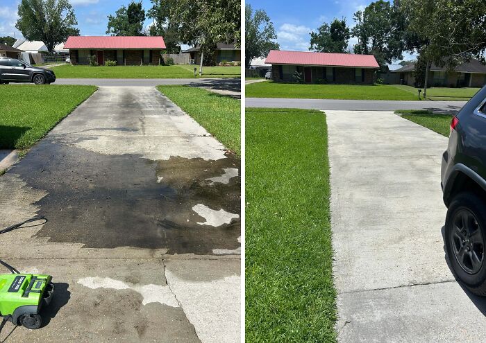 81 Power Washing Pics That Are So Satisfying, They Might Make Cleaning Look Fun (New Pics)
