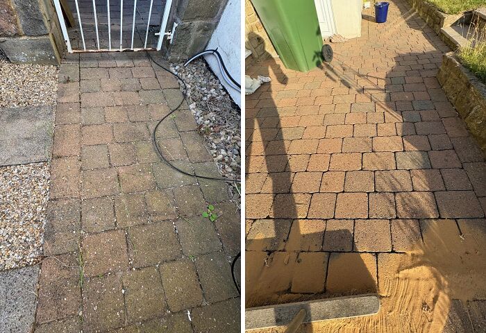 81 Power Washing Pics That Are So Satisfying, They Might Make Cleaning Look Fun (New Pics)