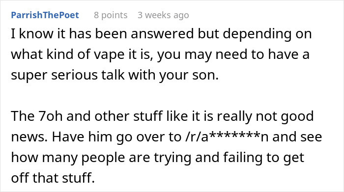 Parent Asks The Internet About A Weird Object In Son&rsquo;s Room, And Realizes They Need To Have A Serious Talk