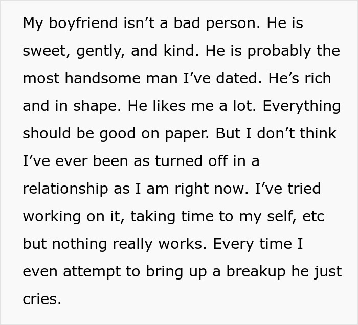 Woman Uses Her Disgust With Her Boyfriend As Inspiration To Lose Weight