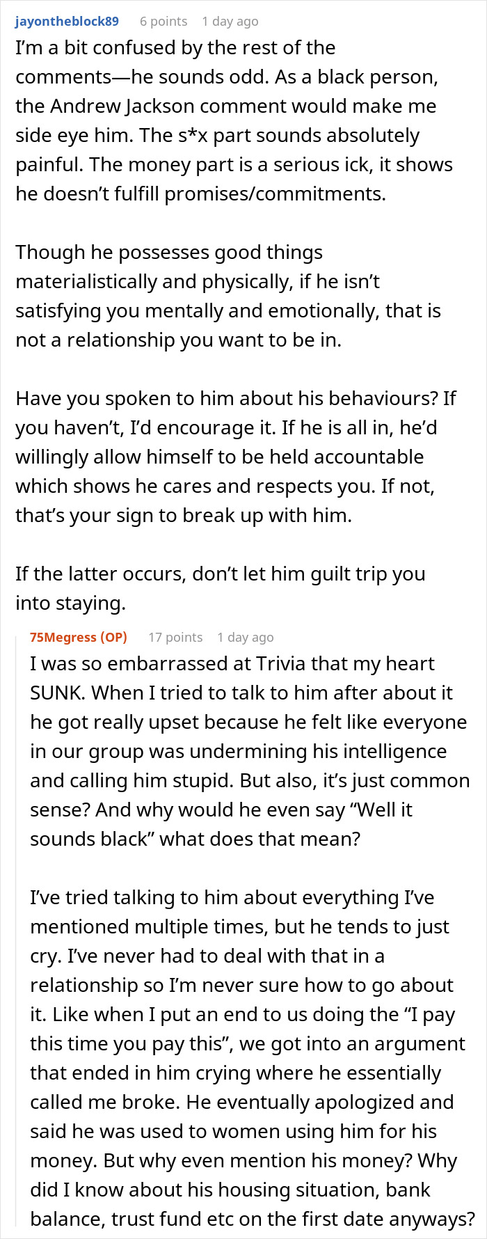 Woman Uses Her Disgust With Her Boyfriend As Inspiration To Lose Weight
