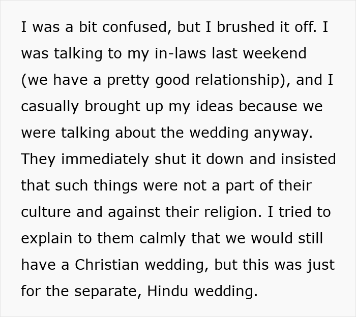 Woman Starts Planning Her Wedding, Finds Out What Her Fiancé Really Thinks About Her Culture And Religion Woman Starts Planning Her Wedding, Finds Out What Her Fiancé Really Thinks About Her Culture And Religion