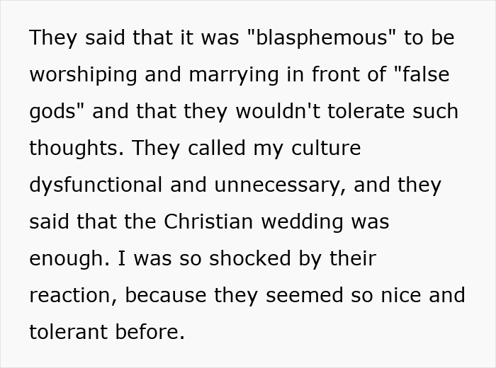 Woman Starts Planning Her Wedding, Finds Out What Her Fiancé Really Thinks About Her Culture And Religion Woman Starts Planning Her Wedding, Finds Out What Her Fiancé Really Thinks About Her Culture And Religion