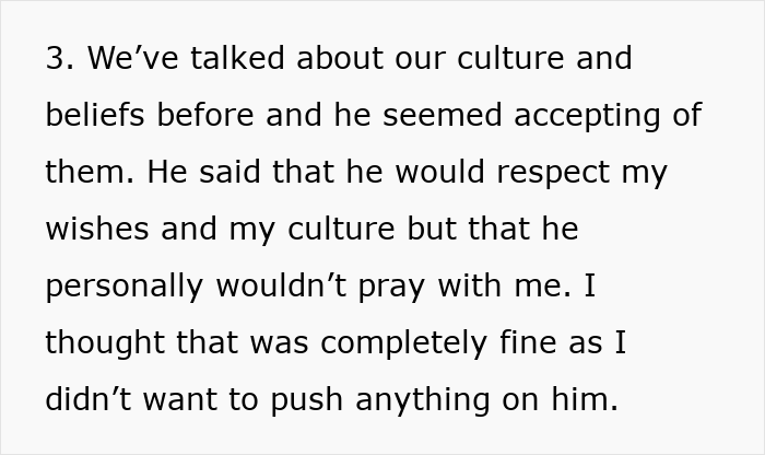 Woman Starts Planning Her Wedding, Finds Out What Her Fiancé Really Thinks About Her Culture And Religion Woman Starts Planning Her Wedding, Finds Out What Her Fiancé Really Thinks About Her Culture And Religion