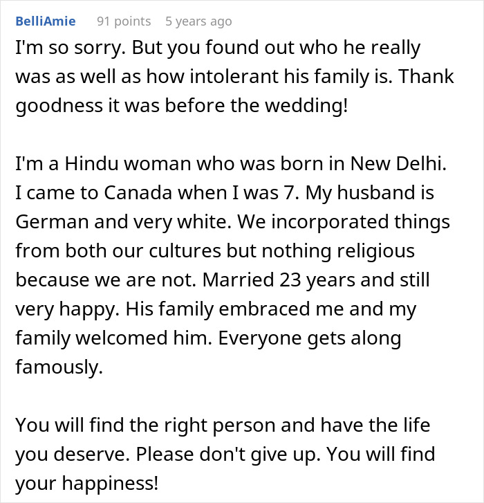 Woman Starts Planning Her Wedding, Finds Out What Her Fiancé Really Thinks About Her Culture And Religion Woman Starts Planning Her Wedding, Finds Out What Her Fiancé Really Thinks About Her Culture And Religion