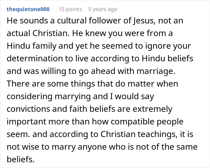 Woman Starts Planning Her Wedding, Finds Out What Her Fiancé Really Thinks About Her Culture And Religion Woman Starts Planning Her Wedding, Finds Out What Her Fiancé Really Thinks About Her Culture And Religion