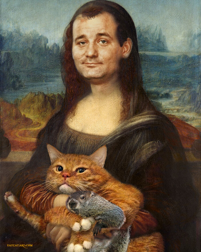 Artist Puts A Hilarious Twist On Famous Classical Paintings By Including Her Fat Orange Cat (42 New Pics) Artist Puts A Hilarious Twist On Famous Classical Paintings By Including Her Fat Orange Cat (42 New Pics)
